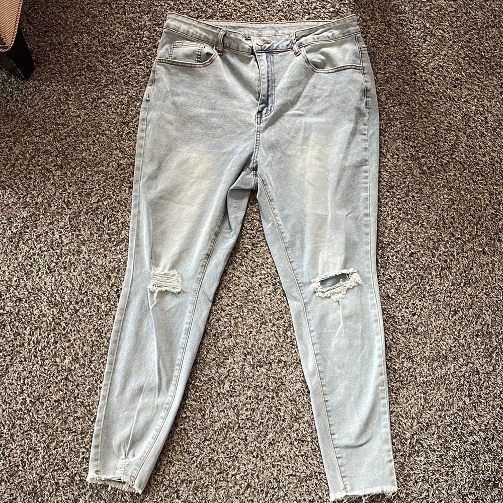 SHEIN curve jeans